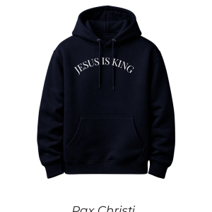 JESUS IS KING - Unisex duks (Dark Navy)